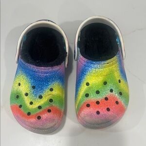 Fuzzy crocs